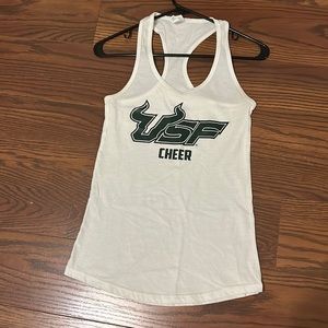 AUTHENTIC USF CHEER TANK
